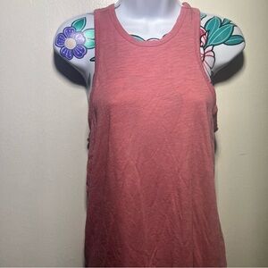 Pink Victorias Secret Mauve Muscle Tank To Sleep Shirt